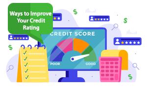 ways to improve your credit rating